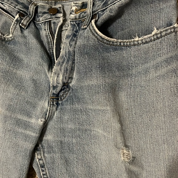 Men’s Distressed Lee Relaxed Fit Jeans 33 x 30 - Picture 8 of 15